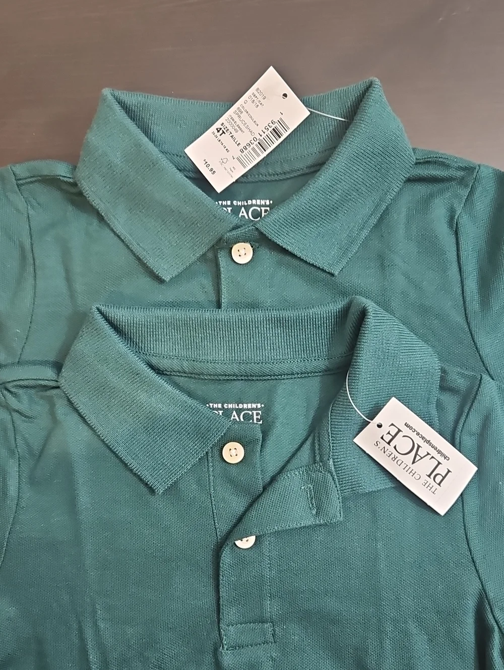 The Children's Place Green Polo Shirt - Dark Green